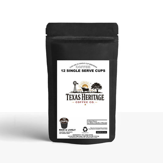 12 Pack Single Serve Coffee Capsules